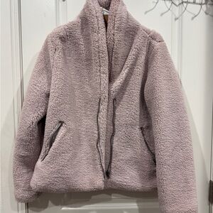 Ashley By 26 International Mauve Teddy Jacket lilac purple